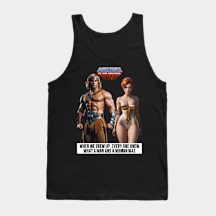 He Man and Teela - Masters of the Universe Tank Top